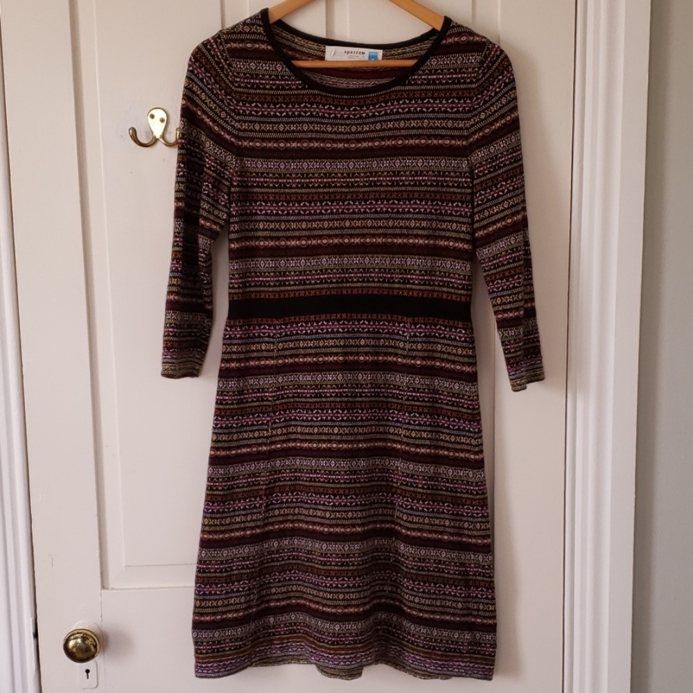 Anthropologie Sparrow Clara sweater dress